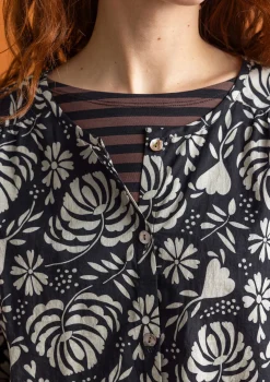 Bluse „Hedda“ aus Bio-Baumwollgewebe