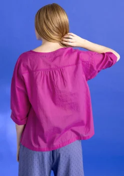 Bluse „Hedda“ aus Bio-Baumwollgewebe