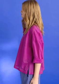 Bluse „Hedda“ aus Bio-Baumwollgewebe