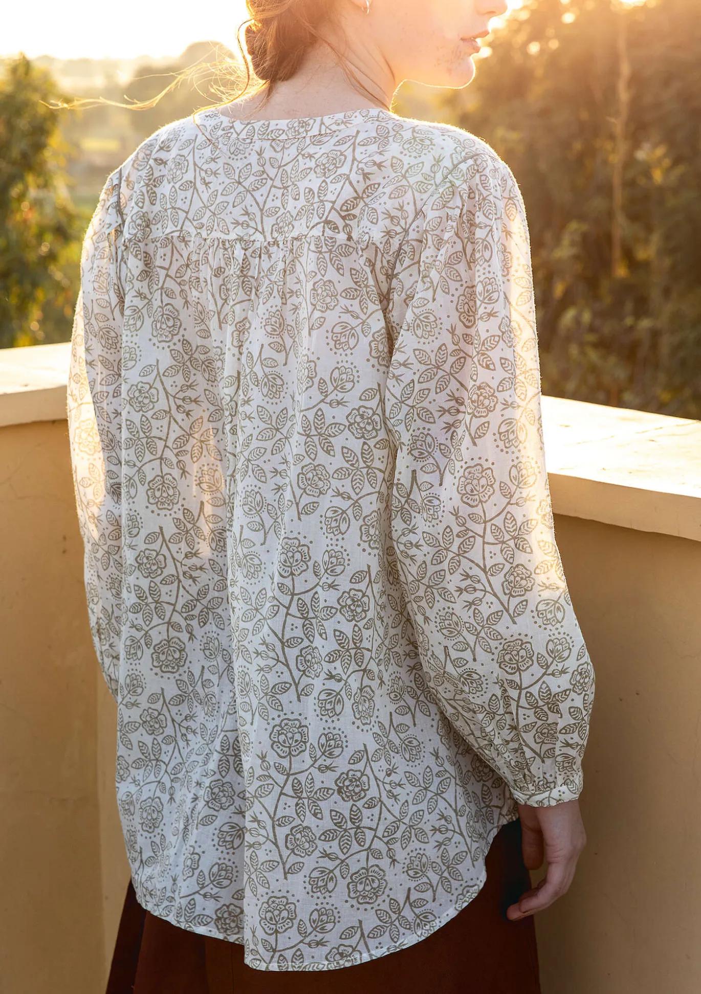 Bluse „Lisa“ aus Bio-Baumwolle