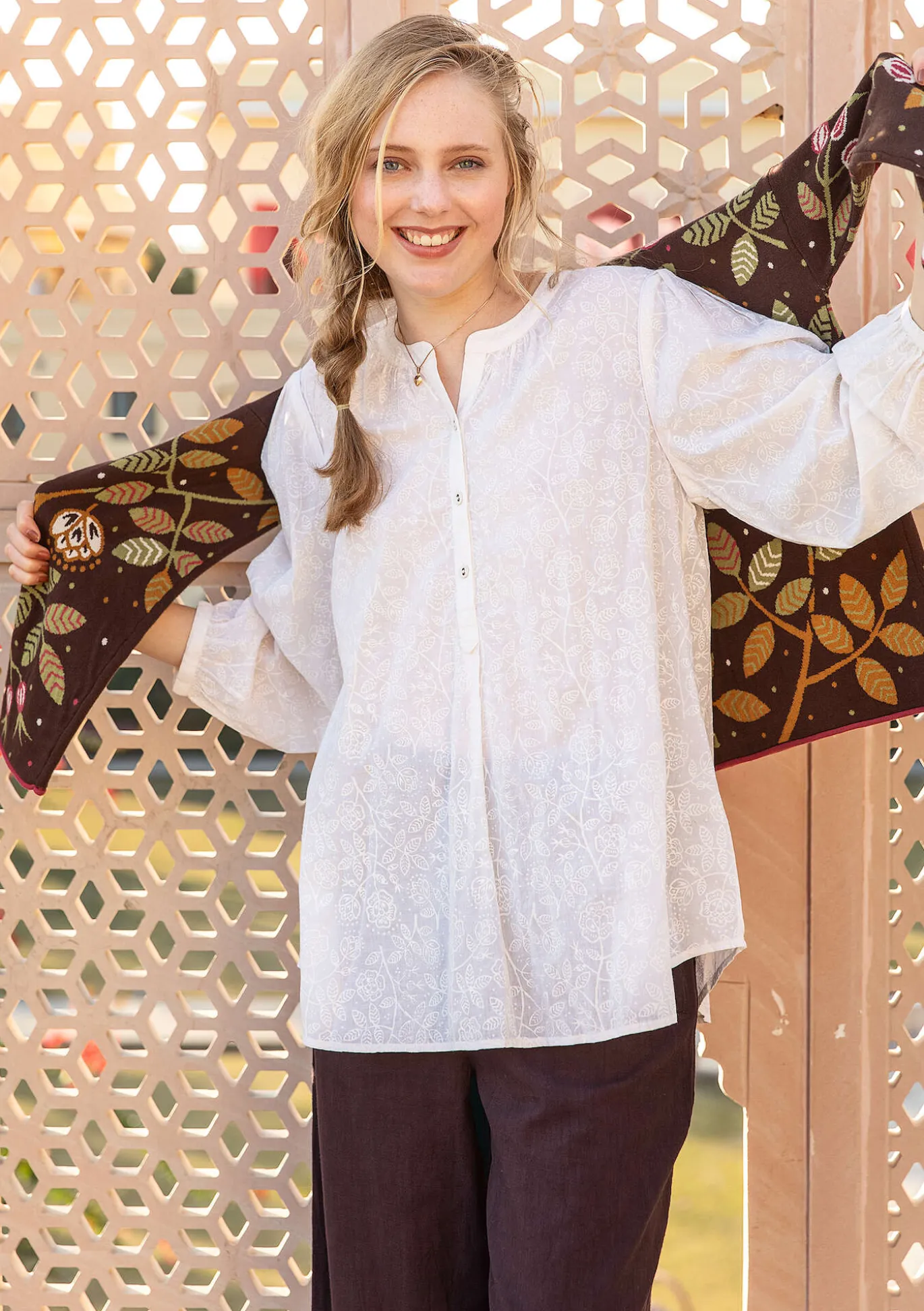 Bluse „Lisa“ aus Bio-Baumwolle