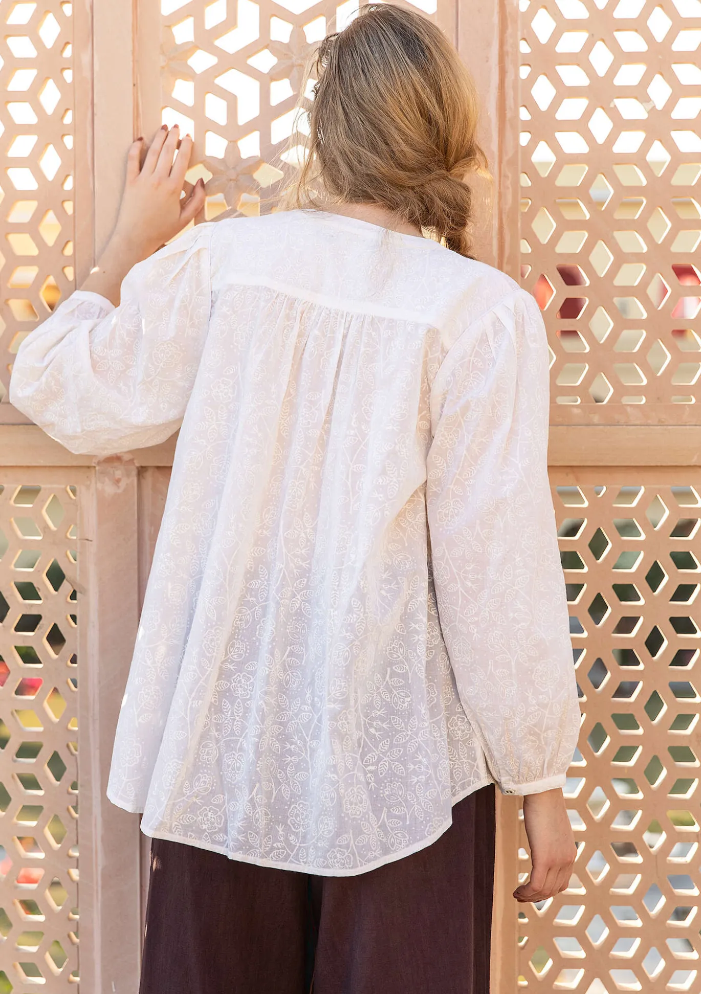 Bluse „Lisa“ aus Bio-Baumwolle