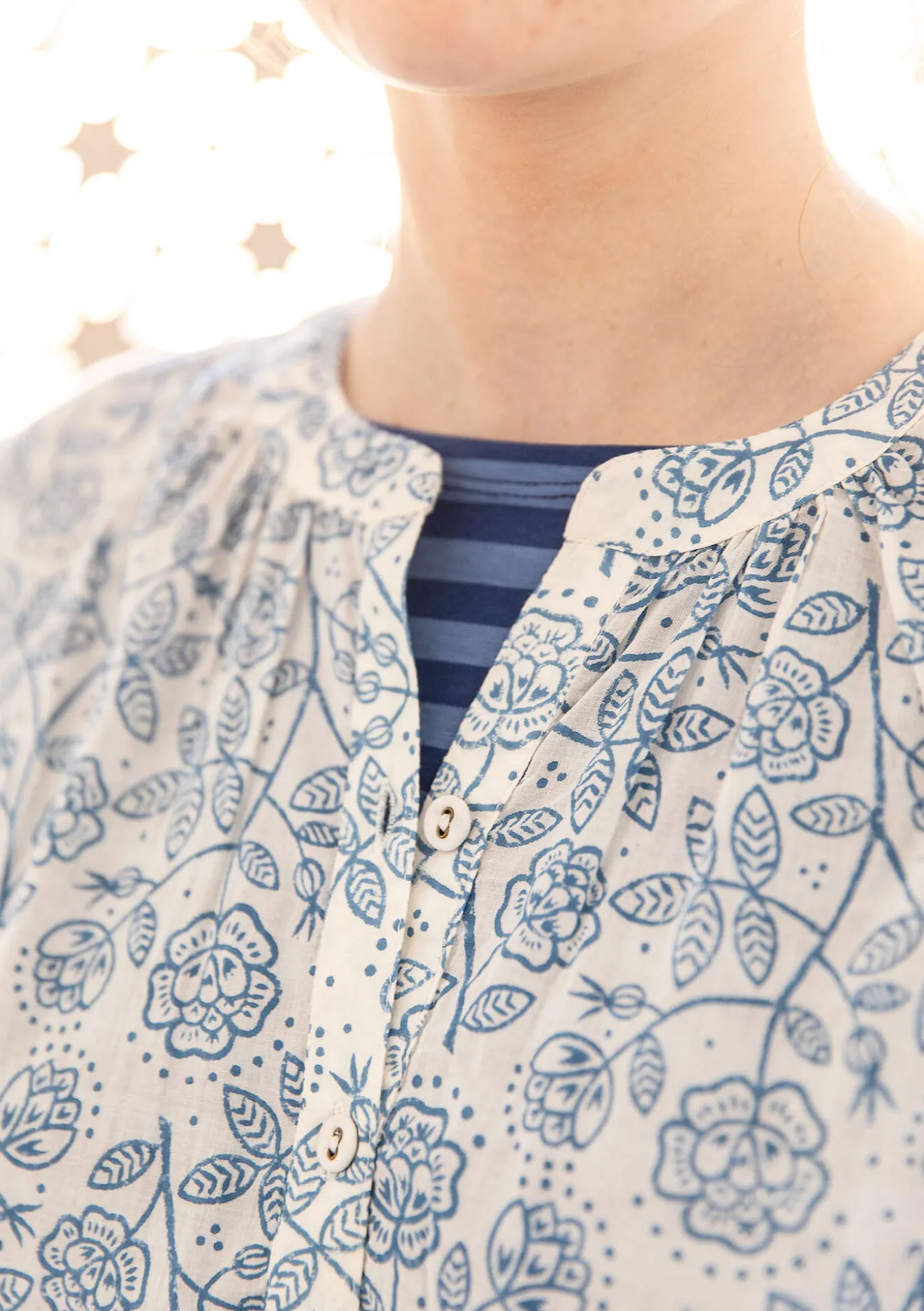 Bluse „Lisa“ aus Bio-Baumwolle