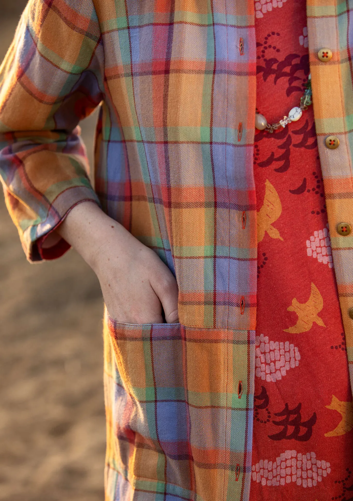 Bluse „Skagen“ aus Bio-Baumwollgewebe