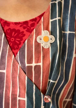 Brosche „Flower“ aus Silber