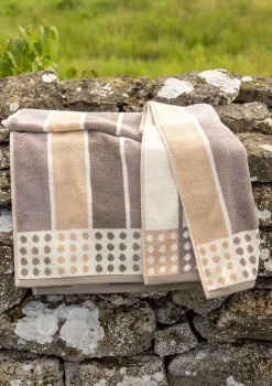 Duschhandtuch „Flow“ aus Bio-Baumwolle