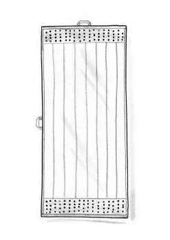 Duschhandtuch „Flow“ aus Bio-Baumwolle