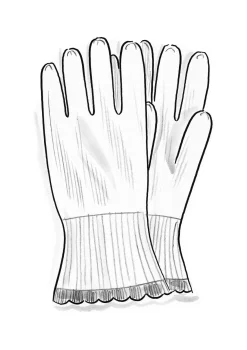 Fingerhandschuhe aus Lammwolle