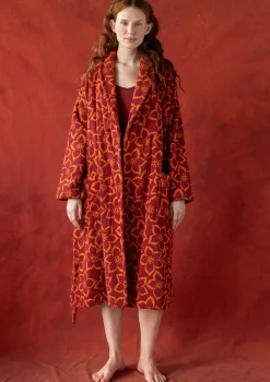 Frottee-Morgenmantel „Stars“ aus Bio-Baumwolle