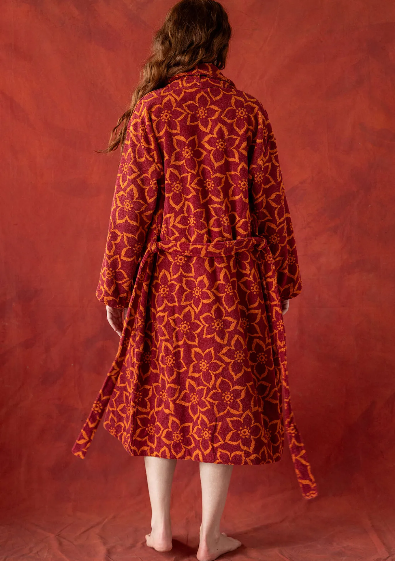 Frottee-Morgenmantel „Stars“ aus Bio-Baumwolle