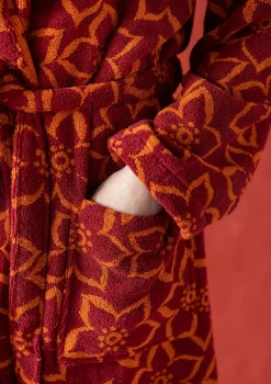 Frottee-Morgenmantel „Stars“ aus Bio-Baumwolle