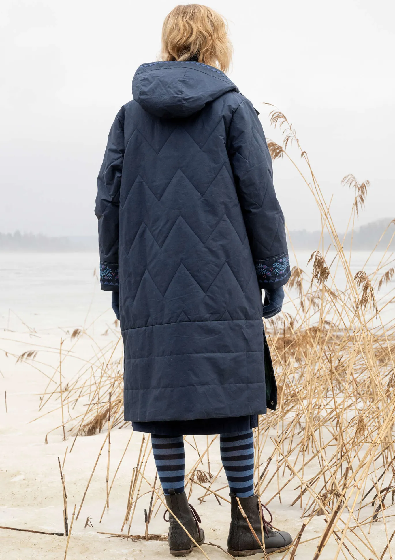 Gewebter Steppmantel „Svalbard“