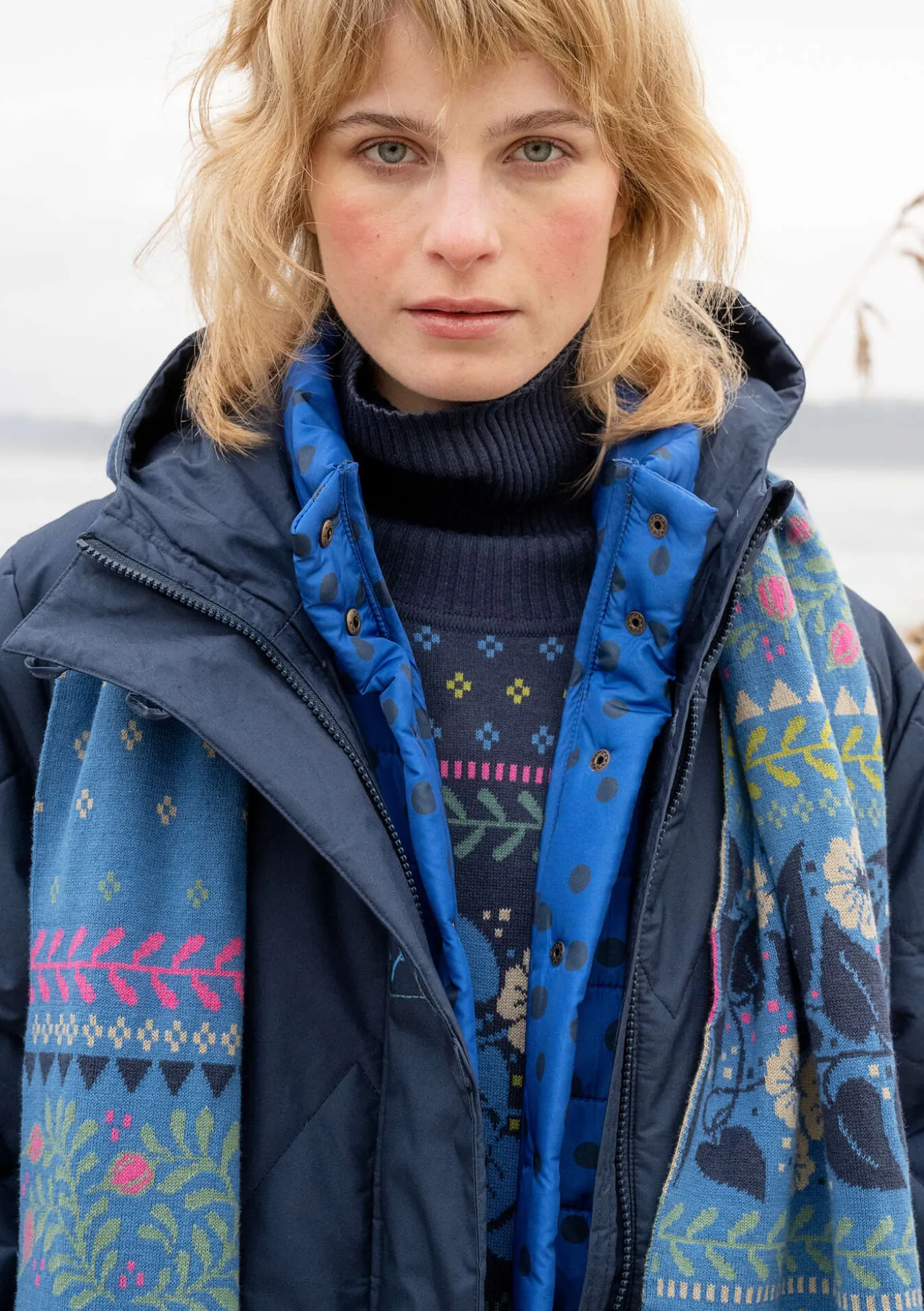 Gewebter Steppmantel „Svalbard“