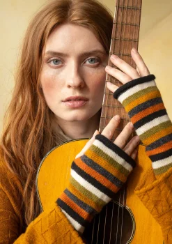 Handstulpen „Vega“ aus Recycling-Wolle/Lammwolle