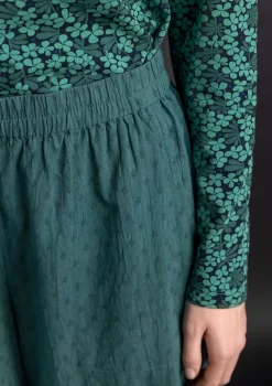 Hose aus Bio-Baumwolldobby