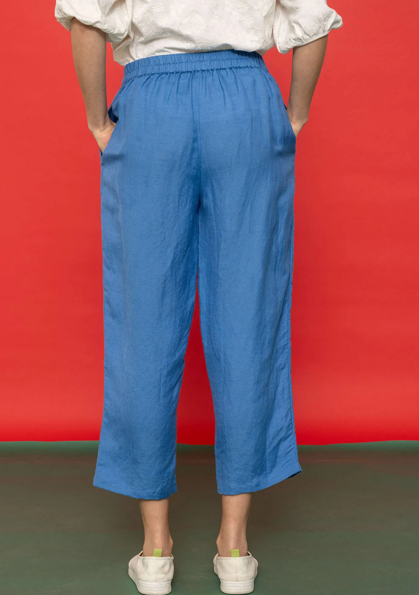 Hose „Margit“ aus Leinen/Modal-Gewebe