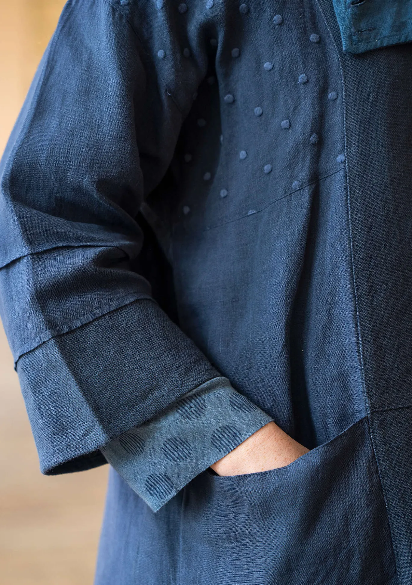 Jacke „Andante“ aus Leinen