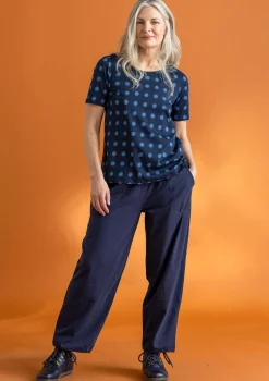 Jerseyhose aus Bio-Baumwolle/Elasthan