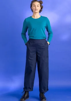 Jerseyshirt „Ylva“ aus Bio-Baumwolle/Elasthan