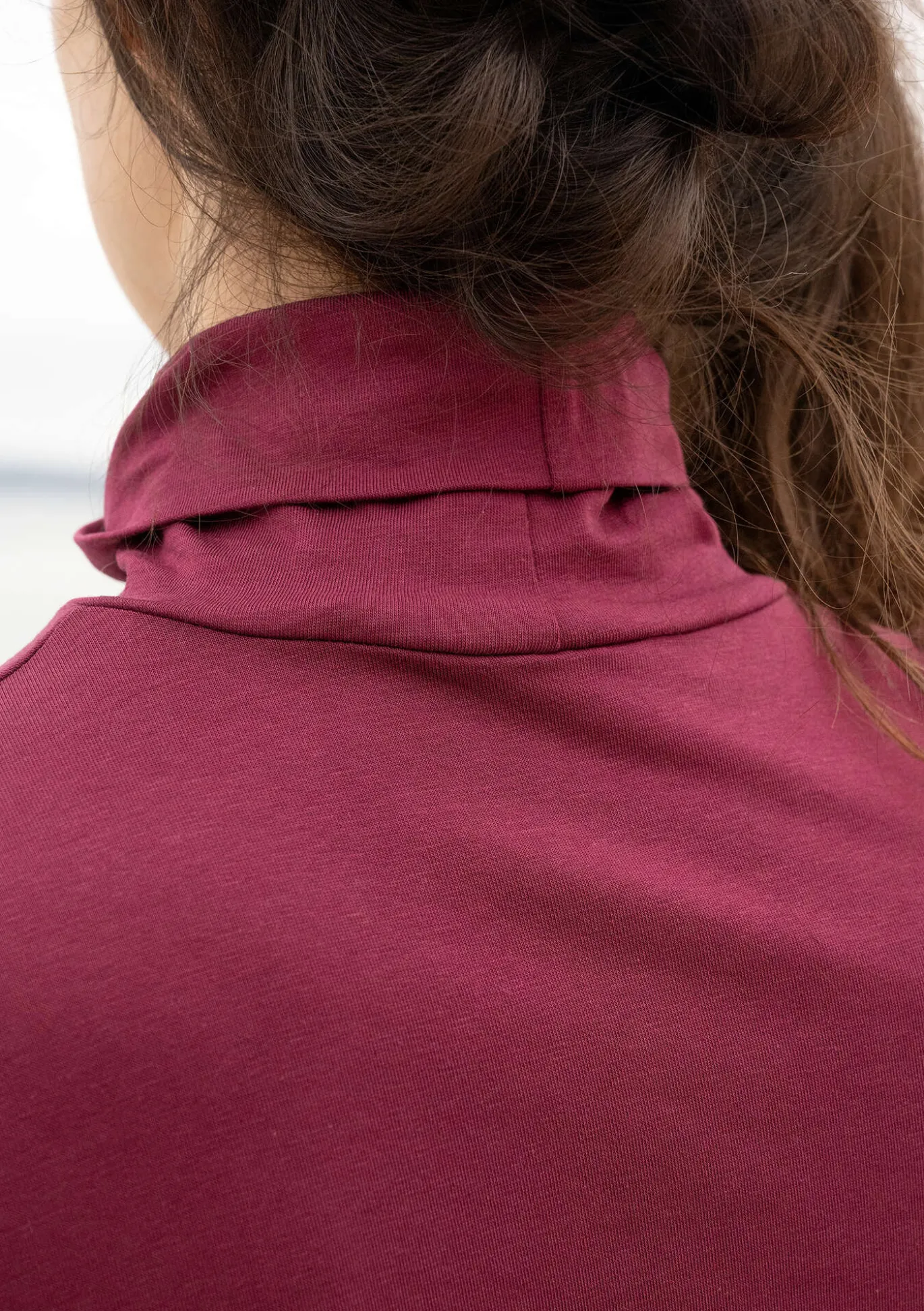 Jerseytunika aus Bio-Baumwolle/Modal/Elasthan