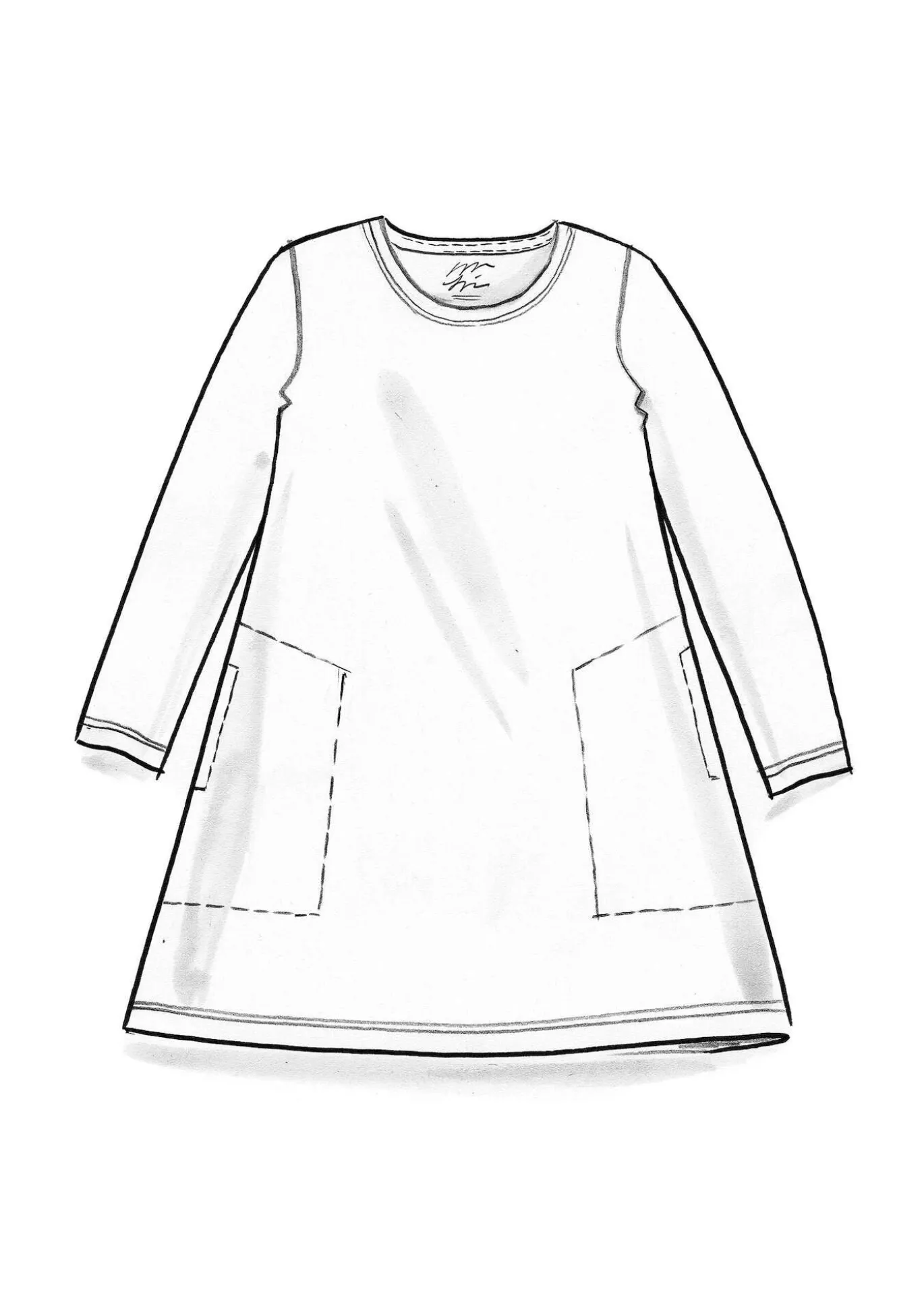 Jerseytunika „Tyra“ aus Bio-Baumwolle/Modal