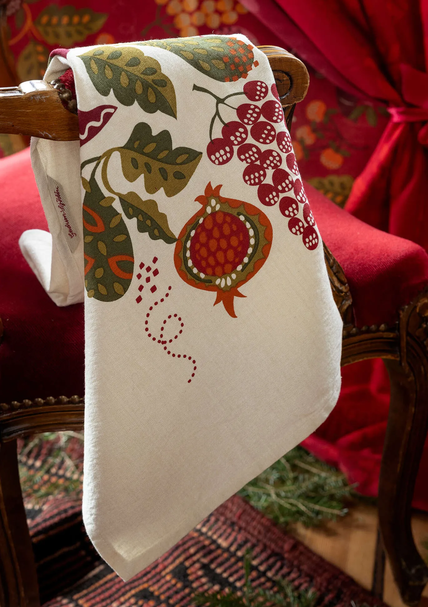 Küchentuch „Fruits“ aus Bio-Baumwolle