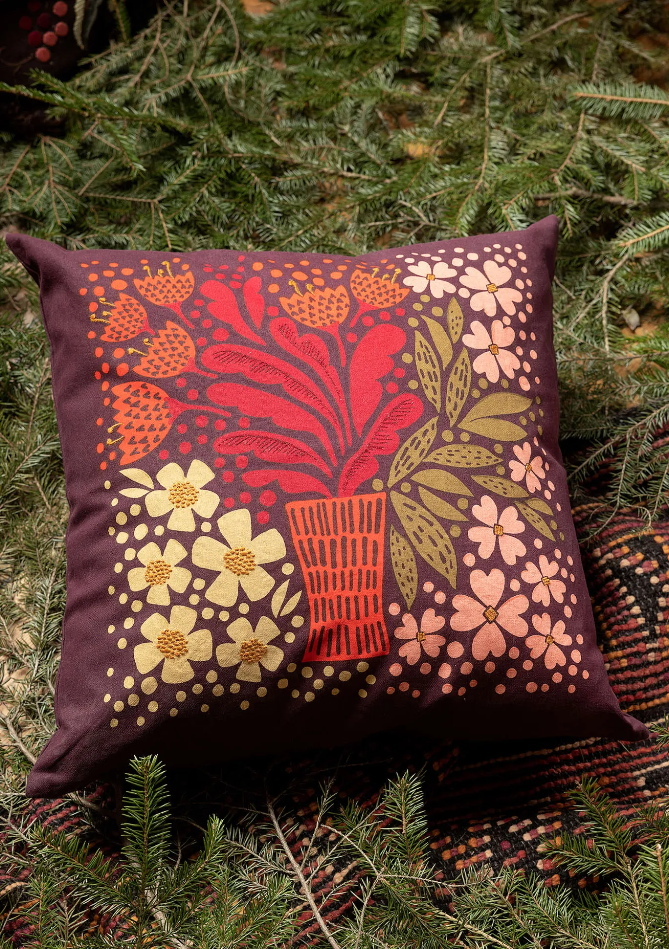 Kissenhülle „Gnistra“ aus Bio-Baumwolle