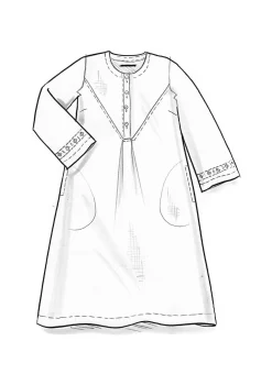 Kleid „Asta“ aus Leinengewebe
