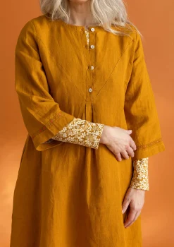 Kleid „Asta“ aus Leinengewebe