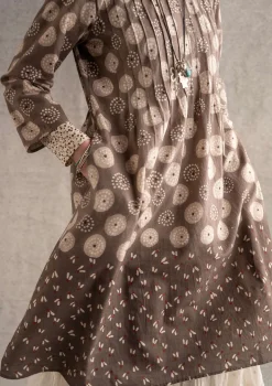 Kleid „Clay“ aus Bio-Baumwollgewebe