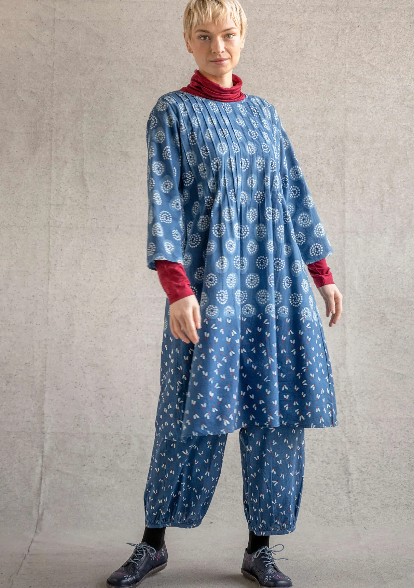 Kleid „Clay“ aus Bio-Baumwollgewebe