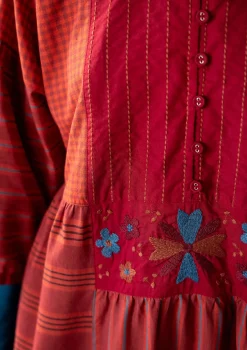 Kleid „Sofia“ aus Bio-Baumwollgewebe