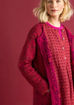 Langstrickjacke „Astrid“ aus Bio-/Recycling-Baumwolle