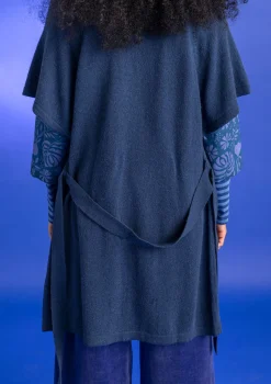 Langstrickjacke aus Alpakagemisch