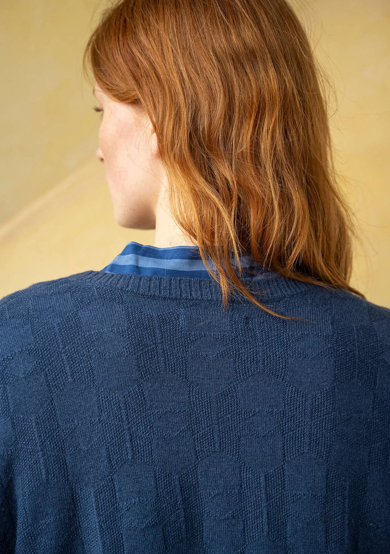 Langstrickjacke „Capella“ aus Lammwolle