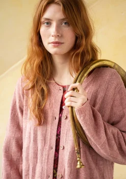 Langstrickjacke „Capella“ aus Lammwolle