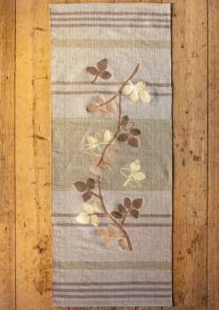 Läufer „Leaves“ aus Bio-Baumwolle