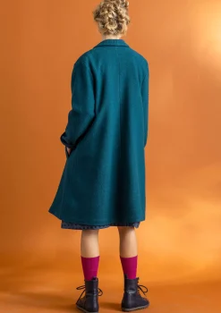 Mantel aus Wollgemisch