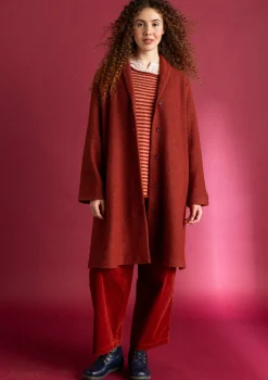 Mantel aus Wollgemisch