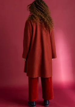 Mantel aus Wollgemisch