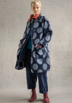 Mantel „Stone“ aus Wollmischgewebe