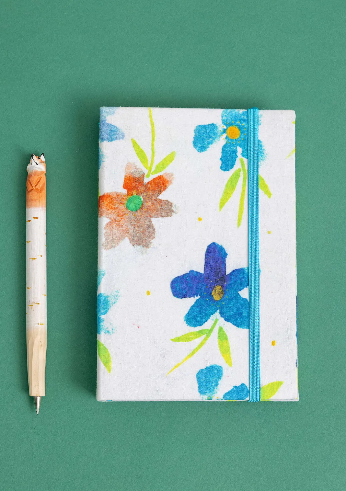 Notizbuch „Brush“ aus Papier mit stoffbezogenem Einband