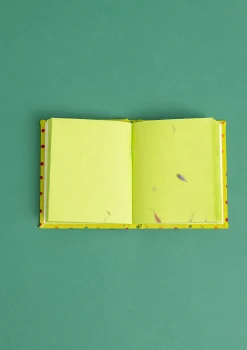 Notizbuch „Kavya“ aus Papier mit stoffbezogenem Einband