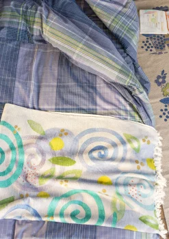 Plaid „Cumulus“ aus Bio-Baumwolle