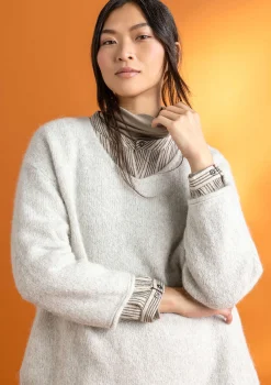 Pullover aus Alpakagemisch