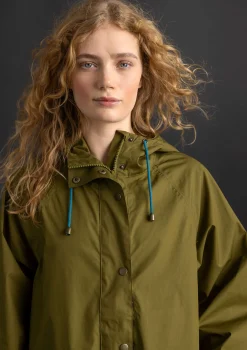Regenjacke „Hedda“ aus Bio-Baumwollgewebe