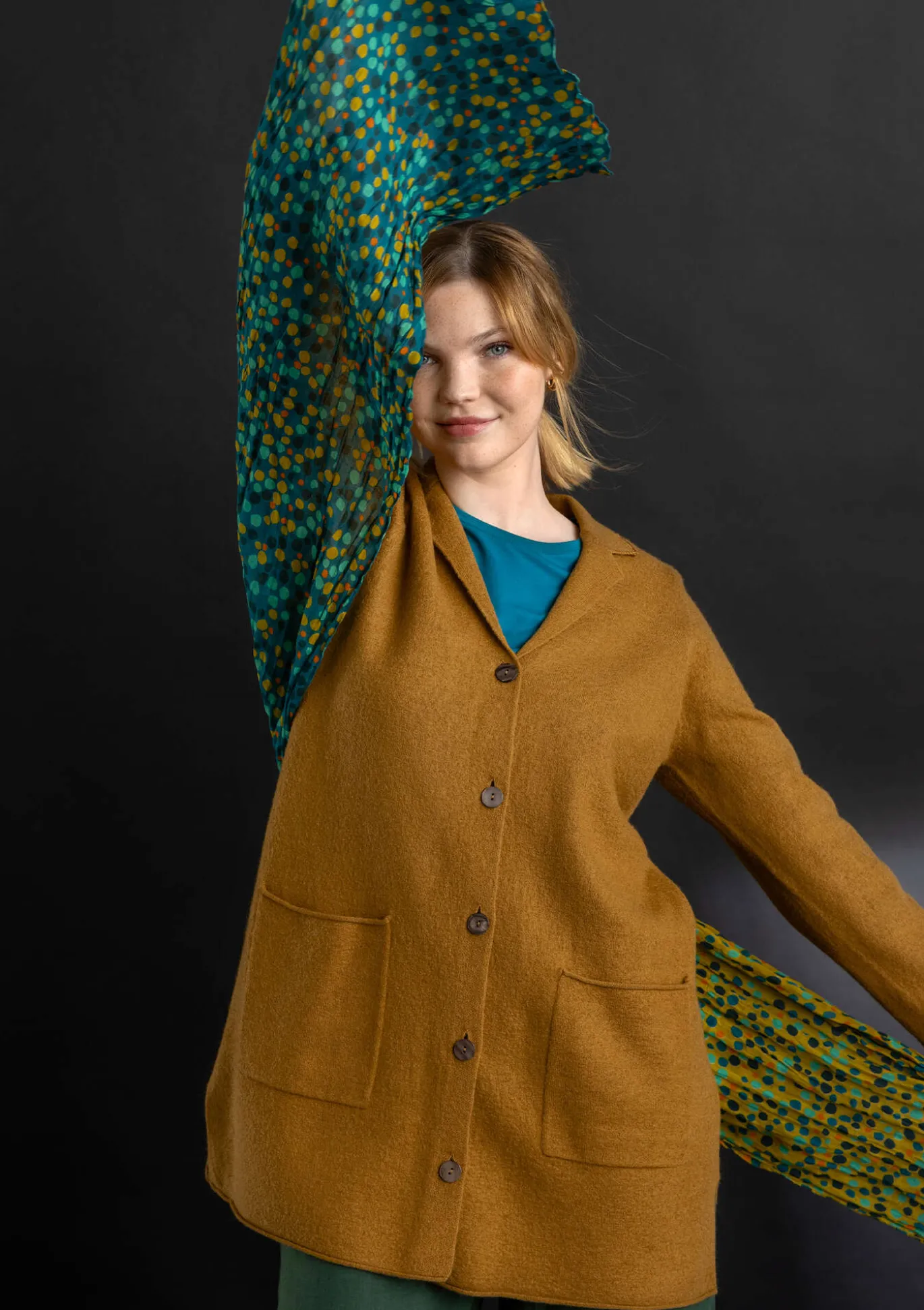 Schal „Hedda“ aus Bio-Baumwolle