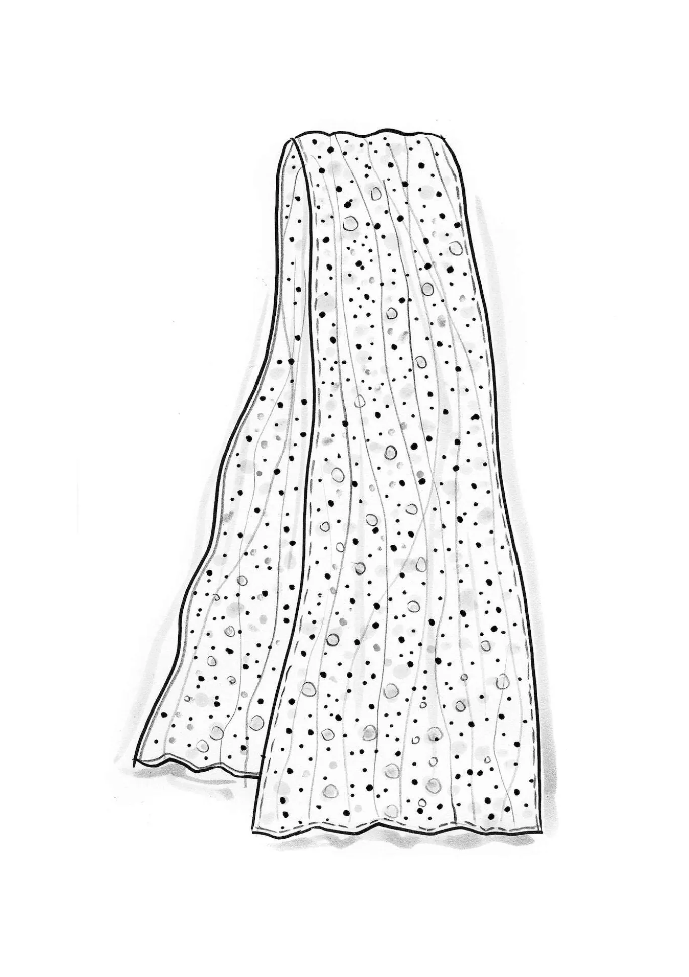 Schal „Hedda“ aus Bio-Baumwolle