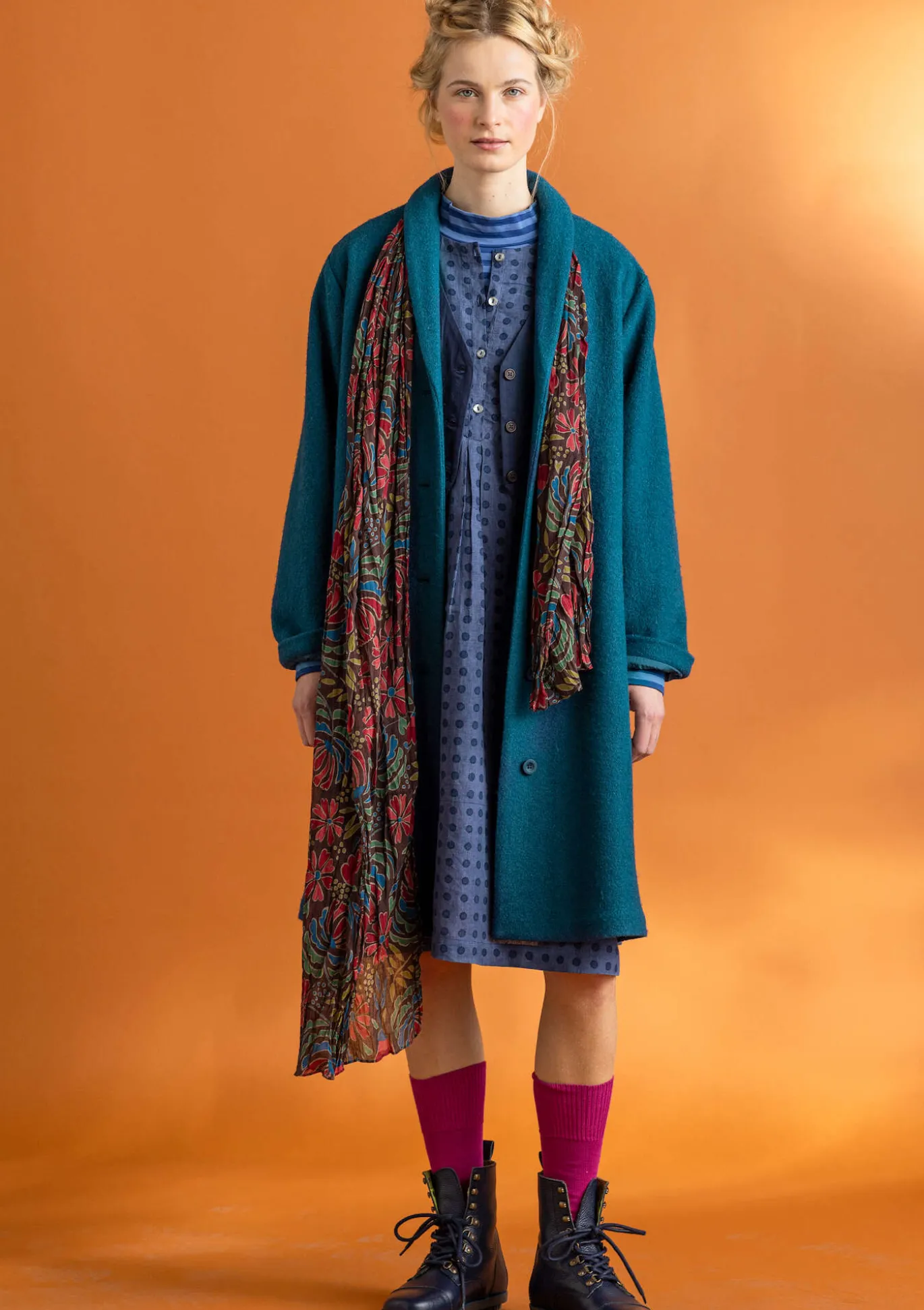 Schal „Hedda“ aus Bio-Baumwolle