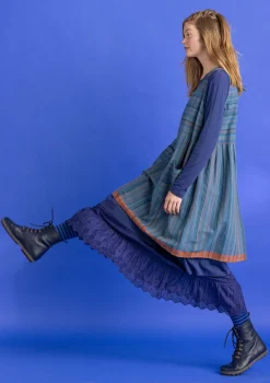 Schürzenkleid „Ava“ aus Bio-Baumwollgewebe